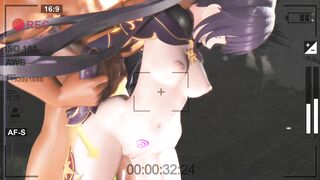 【MMD R-18 yo SEX DANCE】MONA GODDESS SEX STORY SWEET SATISFACTION 激しいセックスの快楽 [MMD]