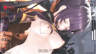 【MMD R-18 yo SEX DANCE】MONA GODDESS SEX STORY SWEET SATISFACTION 激しいセックスの快楽 [MMD]