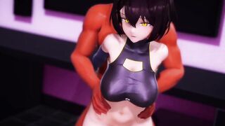 【MMD R-eighteen SEX DANCE】BALTIMORE BEAUTY BOOTY LOVELY SEX FUCK INSANE ビッグホットアス [MMD]
