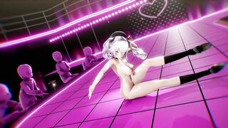 【MMD R-18 yo SEX DANCE】KASHIMA CHAN DOUBLE SEX CLUB EXTREME PENETRATION インテンスアナル [MMD]