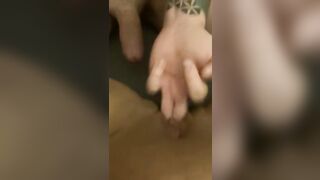 Husband Fingering me Soak Twat!!!!