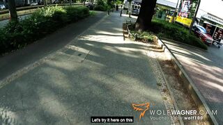 mom point of view ORAL SEX into OUTSIDE, and BIG JIZZED into the Mouth: Filthy Priscilla - WolfWagnerCom