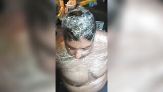 BBW Spanish Sub Wrapped and Pissed on