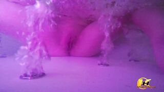 Underwater into Jacuzzi