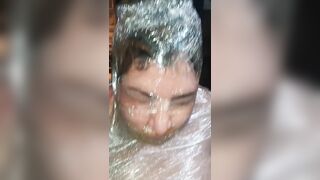 Having Fun with Seran Wrap