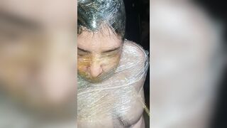 Having Fun with Seran Wrap