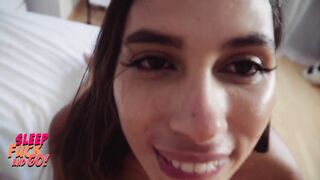 I CUM ON MY WIFEY`S STEPMOTHER`S MOUTH AND SHE SQUIRTS!