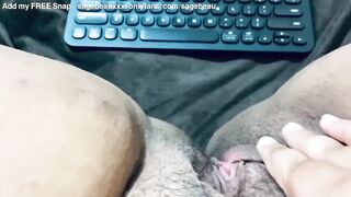 Upclose Cunt Squirts into Zoom Class