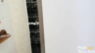 Stepfather Nailed me after Shower / Cum into Mouth / Missionary Fucked - Maria Kalos