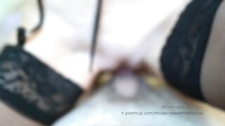 4K -gorgeous women Jumps on a Huge Cock into Bombshell Corset