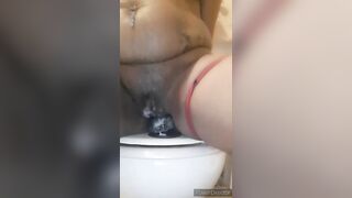 Creamy Phat Twat Ride her Sex Toy(Close Up)pov