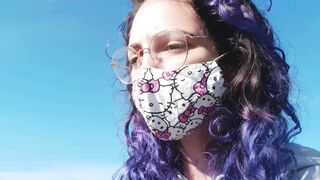 We made a PORN VLOG inside a OUTDOOR Place looking for RISKY OUTDOORS PLOWED