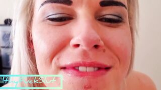 Dick Sounding Hand & Fellatio Intense Climax