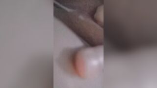 Cumshot and Soak Vagina Leaking