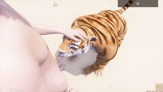 Wild Life / Fucking a Furrie Tiger Women 