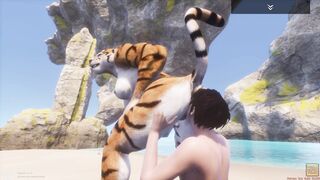 Wild Life / Fucking a Furrie Tiger Women 
