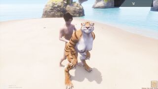 Wild Life / Fucking a Furrie Tiger Women 