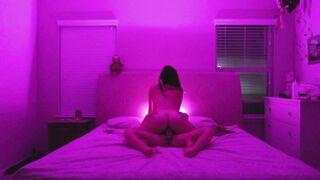 2 Freaky Friends Experiment with a Strap-On while their Guys are away (Feat. MagofPeaches)