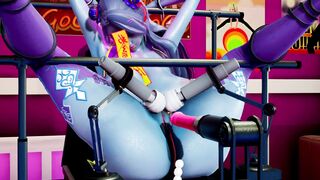 BLACKED: Shy Oriental Zombie (Jiangshi Hsien-Ko) on Vibrator Machine & Banged! 3D Anime HD Porn Part one
