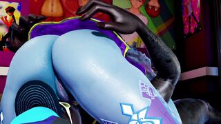 BLACKED: Shy Oriental Zombie (Jiangshi Hsien-Ko) on Vibrator Machine & Banged! 3D Anime HD Porn Part one