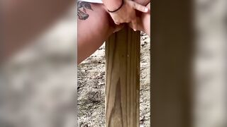 Hubs Told me to make myself Squirt while he Videoed and Rubbed his Penis
