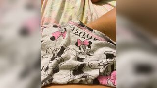 See me Squirt, inside my Pjs Shorts until they are Soaked