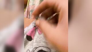 See me Squirt, inside my Pjs Shorts until they are Soaked