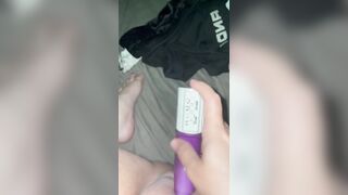 Huge Purple Beaver Sex Toy Playtime