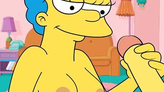 |THE SIMPSONS| MOE GETS a HAND JOB FROM MARGE
