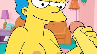 |THE SIMPSONS| MOE GETS a HAND JOB FROM MARGE