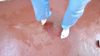 Подрочи на мои обоссаные штаны. Грязные разговоры на русском