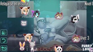 FURRY LOVE-CATCHER PELUDO [GAMEPLAY] - LatinFurry69