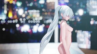 Mmd R18 Weiss Schee Adorable Lady but she is Professional for Anal 3d Animated Fap Challenge