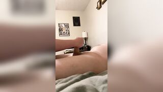 Slave Ride and Jizzes all on himself