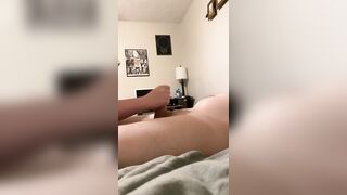 Slave Ride and Jizzes all on himself