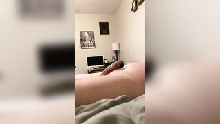 Slave Ride and Jizzes all on himself