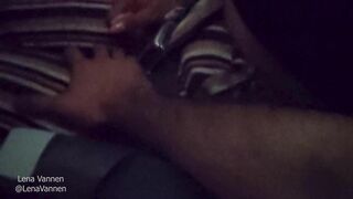 Teen shows me her Long Titties and Lets me Grab them during a Flight to Cancun - Risky