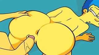 |THE SIMPSONS| FLANDERS FUCKS MARGE'S BUTT