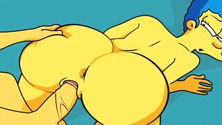 |THE SIMPSONS| FLANDERS FUCKS MARGE'S BUTT