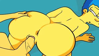 |THE SIMPSONS| FLANDERS FUCKS MARGE'S BUTT