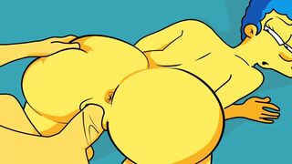 |THE SIMPSONS| FLANDERS FUCKS MARGE'S BUTT