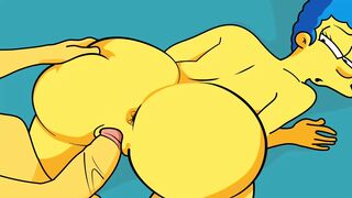|THE SIMPSONS| FLANDERS FUCKS MARGE'S BUTT