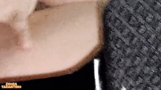 Vulgar cougar with Filthy Soles Jerks off my Penis - Private