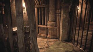 Resident Evil 8 Village Lady Dimitrescu - Violet Corset - H Cup Window Peep & Caught - 3D Cartoon
