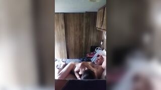 Mallory, Rides the Neighbors into his Mobilehome while Hubby's @work !!!!