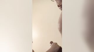 Huge Boob White bimbos Blows Blacked Curved Penis. Jizzes on Face