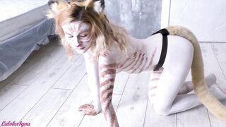 Hottie Kitty Loves Sucking Off Penis and Fucking until Squirt