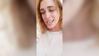 Long Tiity White Hoe Gets Banged Raw