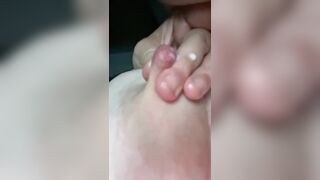 Milking my Engorged Boobies