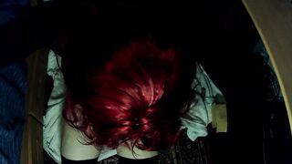 Nancy may Doll three! pov of Female Masked Doll having Fun with her Latex Body!